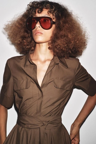 Платье из поплина — ZW COLLECTION- Заказать в России