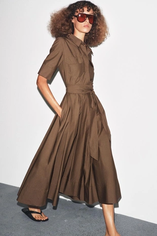 Платье из поплина — ZW COLLECTION- Заказать в России