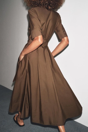 Платье из поплина — ZW COLLECTION- Заказать в России