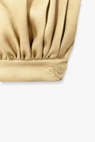 Атласные брюки-багги — ZW COLLECTION- Заказать в России