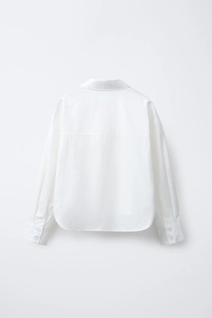 Купить Zara Рубашка с блестящими цветами