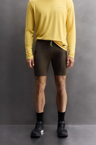 Khaki | 1943/302/505 - Zara Спортивные леггинсы