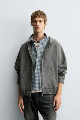 Худи BOXY FIT с капюшоном- Заказать в России