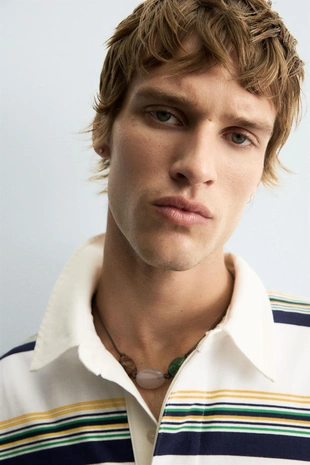 Поло в полоску- Заказать в России