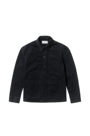 Mid-blue | 9942/325/427 - Zara Джинсовая рубашка-поло