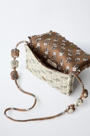 Сумка с цветочным принтом- Заказать в России