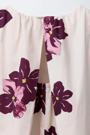 Aubergine | 6280/321/610 - Zara Платье с цветочным принтом