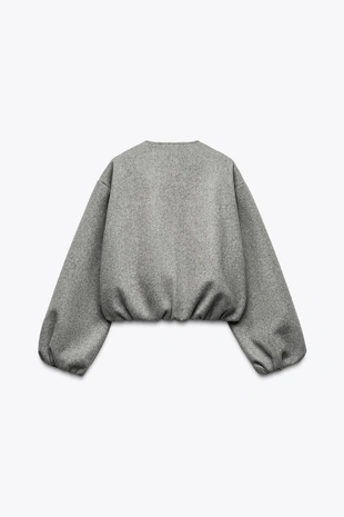 Бомбер из мягкой ткани- Заказать в России