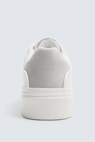 Grey | 2205/620/802 - Zara Кроссовки с деталью на заднике