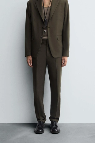 Купить Zara Костюмные брюки SLIM FIT