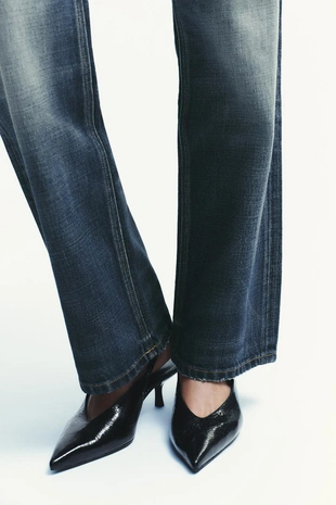 Туфли-мюли на каблуке- Заказать в России