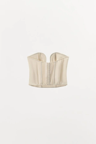 Корсет из вискозы с металлической деталью- Заказать в России