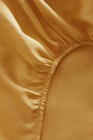 Сатиновое простыней с резинкой | 30 см в высоту (300 нитей)- Заказать в России