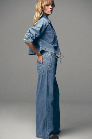 Джинсы-джоггеры Z1975 WIDE LEG- Заказать в России