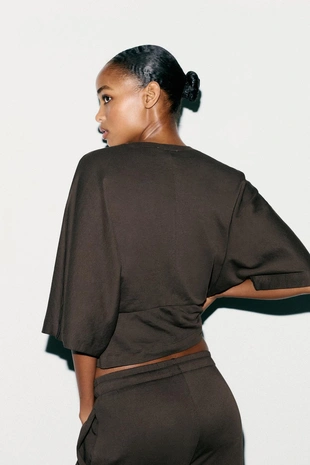 Хлопковая футболка- Заказать в России