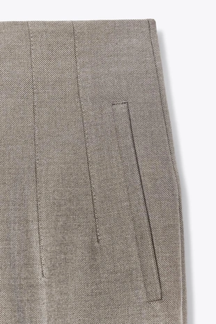 Брюки с высокой посадкой- Заказать в России