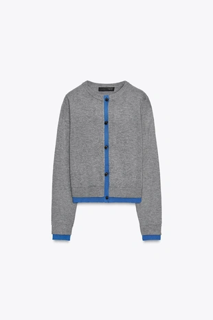 Комбинированный кардиган