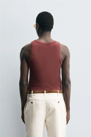 Reddish | 5644/393/609 - Zara Майка в рубчик