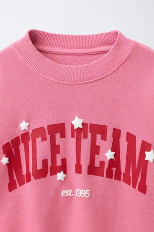 Толстовка с принтом в стиле преппи- Заказать в России