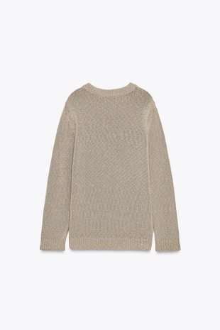 Прямой трикотажный джемпер- Заказать в России