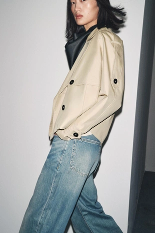 Укороченный тренч WATER REPELLENT — ZW COLLECTION