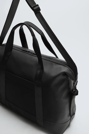 Black | 3136/620/800 - Zara Прорезиненная дорожная сумка