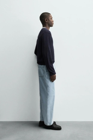 Легкие джинсы-джоггеры- Заказать в России