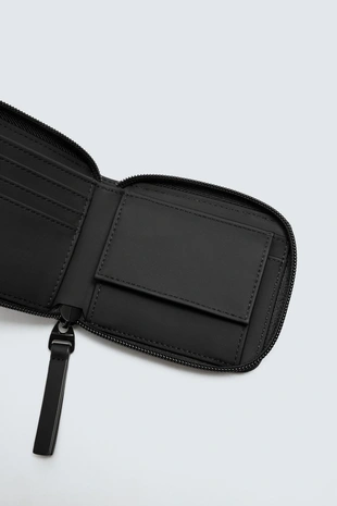 Black | 3821/620/800 - Zara Прорезиненный кошелек с молнией