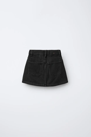 Джинсовая юбка со звездами и блестками- Заказать в России