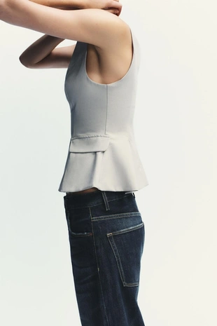 Топ с баской- Заказать в России