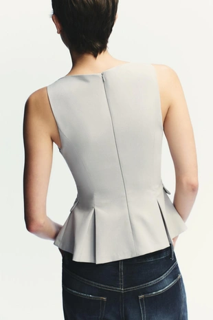 Топ с баской- Заказать в России