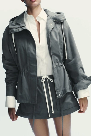 Куртка с капюшоном- Заказать в России