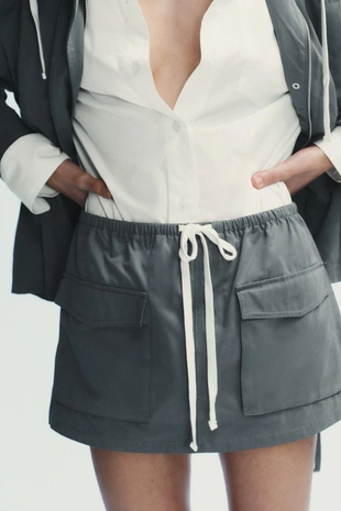 Юбка-шорты карго- Заказать в России