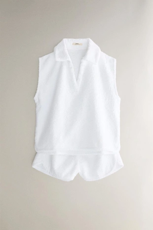 Шорты из дополнительно мягкого махрового полотна- Заказать в России