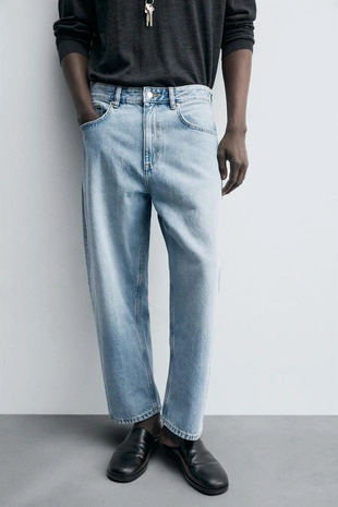 Джинсы TAPERED WIDE FIT- Заказать в России