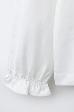 Романтичная кружевная футболка- Заказать в России