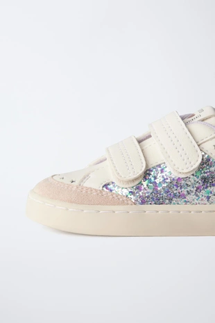 Кеды с блестками- Заказать в России