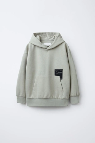 Комплект: толстовка с капюшоном и брюки-джоггеры из ткани интерлок- Заказать в России