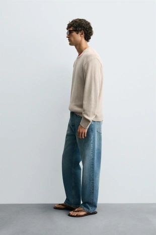 Свитер RELAXED FIT структурный- Заказать в России