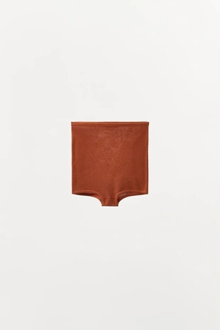 Бесшовные шелковые шорты- Заказать в России