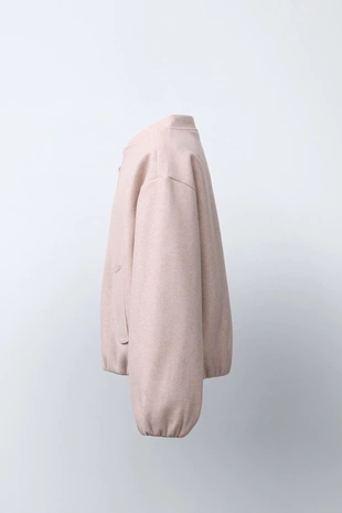 Мягкая куртка-бомбер