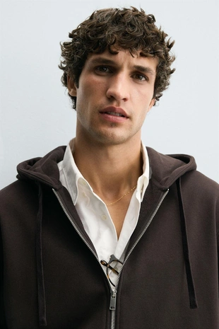 Толстовка с капюшоном на молнии- Заказать в России