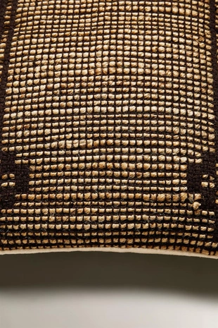 Чехол для подушки из джута- Заказать в России