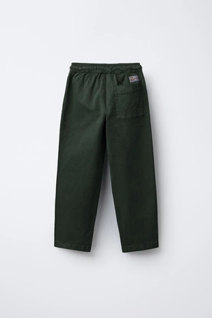 Купить Zara Прямые брюки с нашивкой