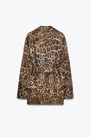 Жаккардовый блейзер с анималистическим принтом — ZW COLLECTION- Заказать в России
