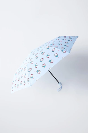 Купить Zara Складной зонт с принтом HELLO KITTY AND FRIENDS © SANRIO