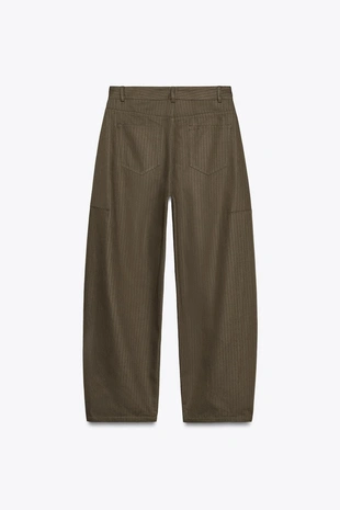 Широкие брюки в елочку — ZW COLLECTION- Заказать в России