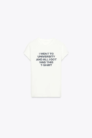 Футболка в стиле рустик с надписью