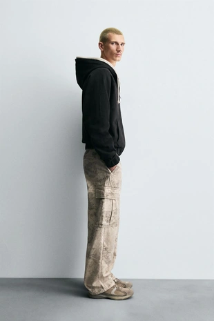 Брюки-карго STRAIGHT FIT- Заказать в России