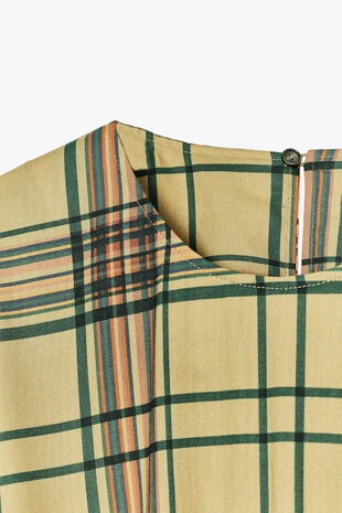 Платье миди в клетку — ZW COLLECTION- Заказать в России